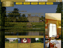 Tablet Screenshot of melbournehall.com